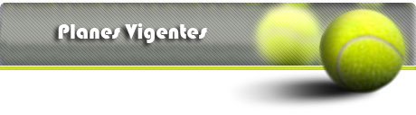 Padel Organizar - Planes Vigentes